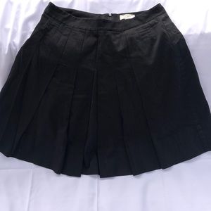 Loft Black Pleated skirt